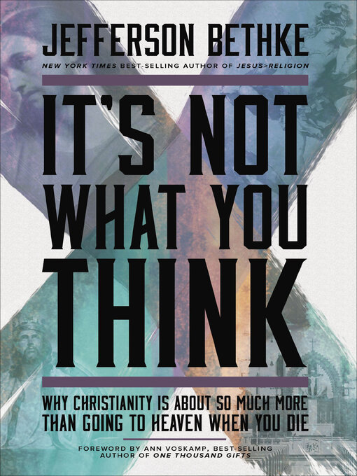 Title details for It's Not What You Think by Jefferson Bethke - Wait list